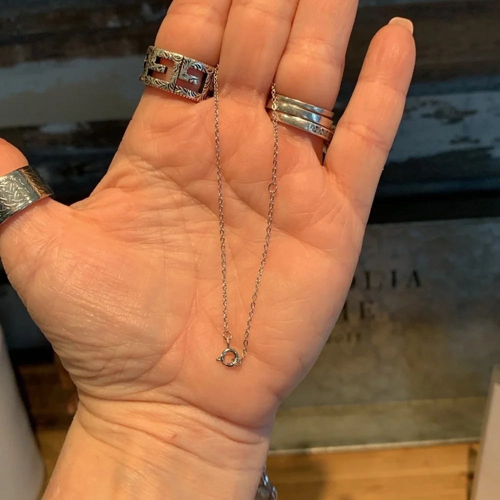 #36 Over 1 ctw tear drop Moissanite necklace - Picture 4 of 9